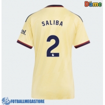 Fotballdrakt Dame Arsenal William Saliba #2 Tredjedrakt 2026-27 Kortermet